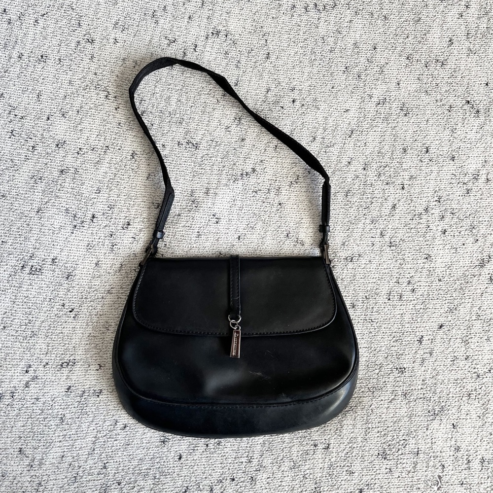 Vintage 90s Liz Claiborne black little purse - Picture 3 of 9